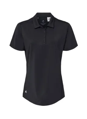 Adidas Black Women&#x27;s Adidas  Ultimate Solid Polo A515