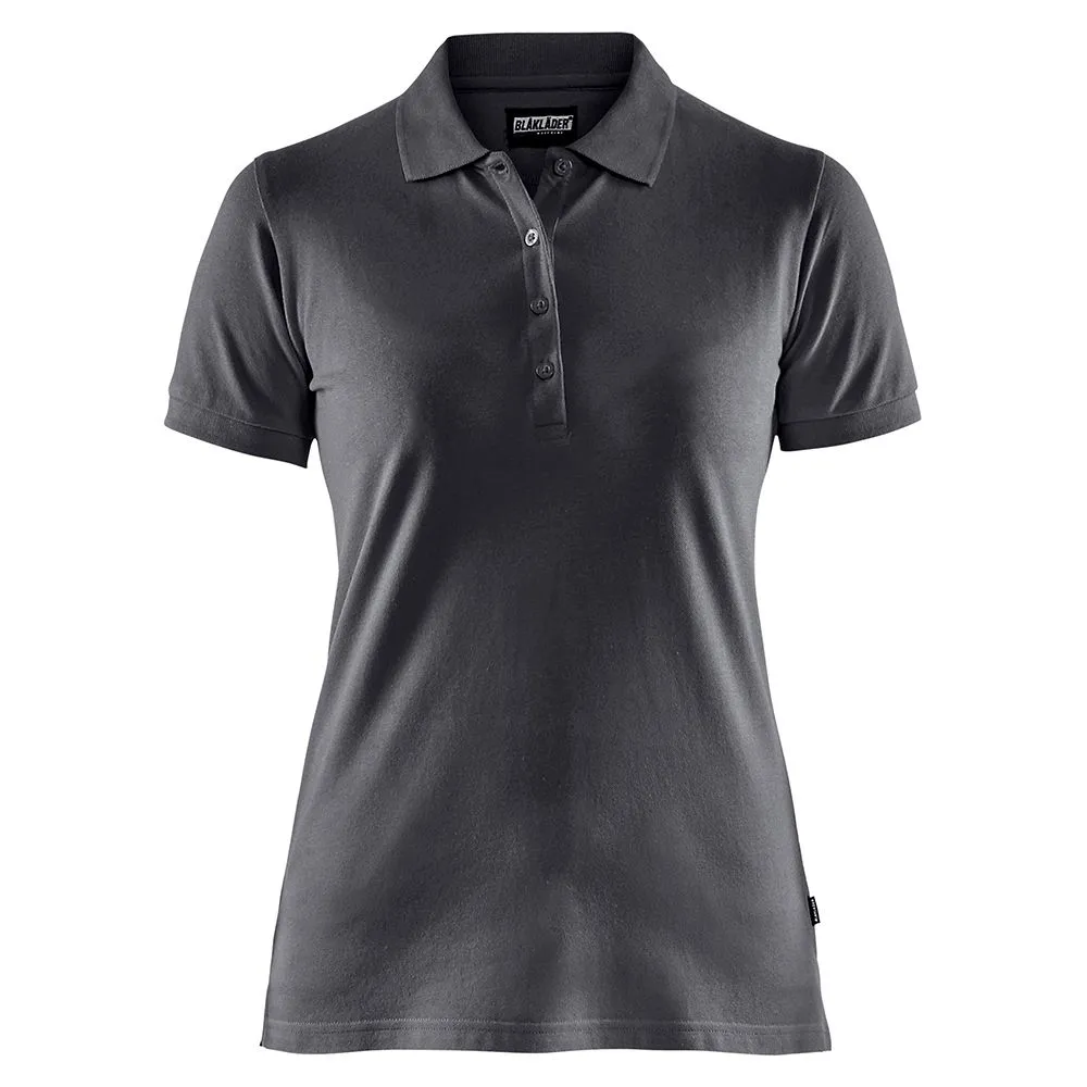 Bl&#xE5;kl&#xE4;der&#x20;3307-1035&#x20;Women&#x27;s&#x20;Pique&#x20;Polo&#x20;Shirt&#x20;-&#x20;Dark&#x20;Grey