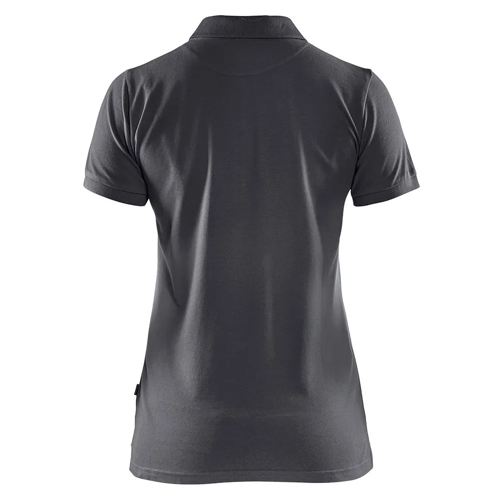Bl&#xE5;kl&#xE4;der&#x20;3307-1035&#x20;Women&#x27;s&#x20;Pique&#x20;Polo&#x20;Shirt&#x20;-&#x20;Dark&#x20;Grey