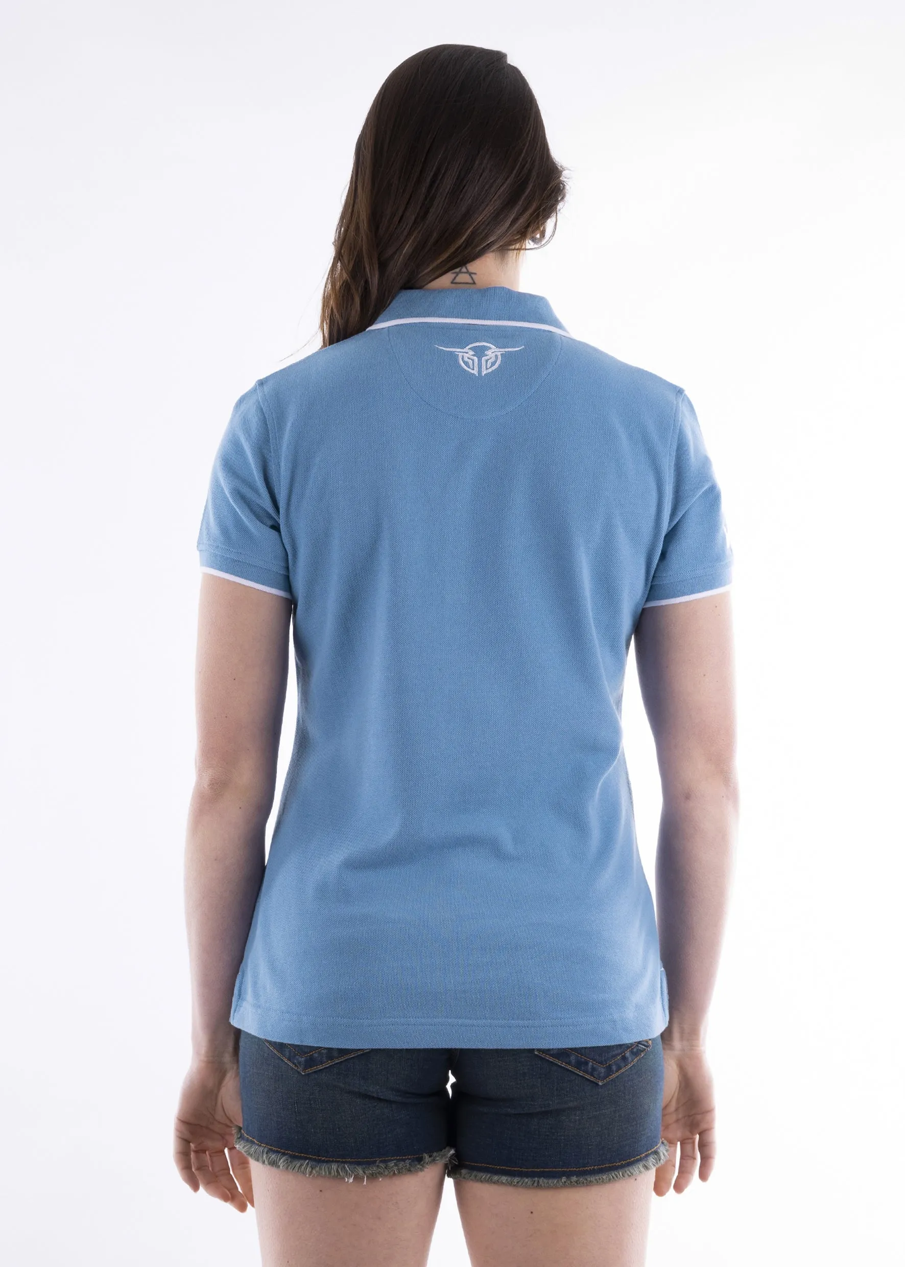 Bullzye Ladies Varsity Short Sleeve Polo - B2S2507222
