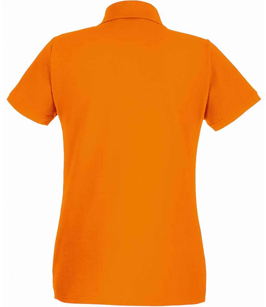 Fruit of the Loom Premium Cotton Pique Polo Shirt (Ladies) - Bright Colours
