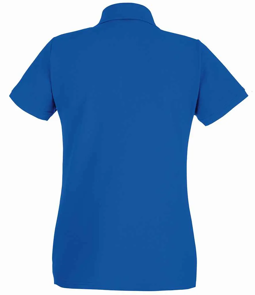 Fruit of the Loom Premium Cotton Pique Polo Shirt (Ladies) - Bright Colours
