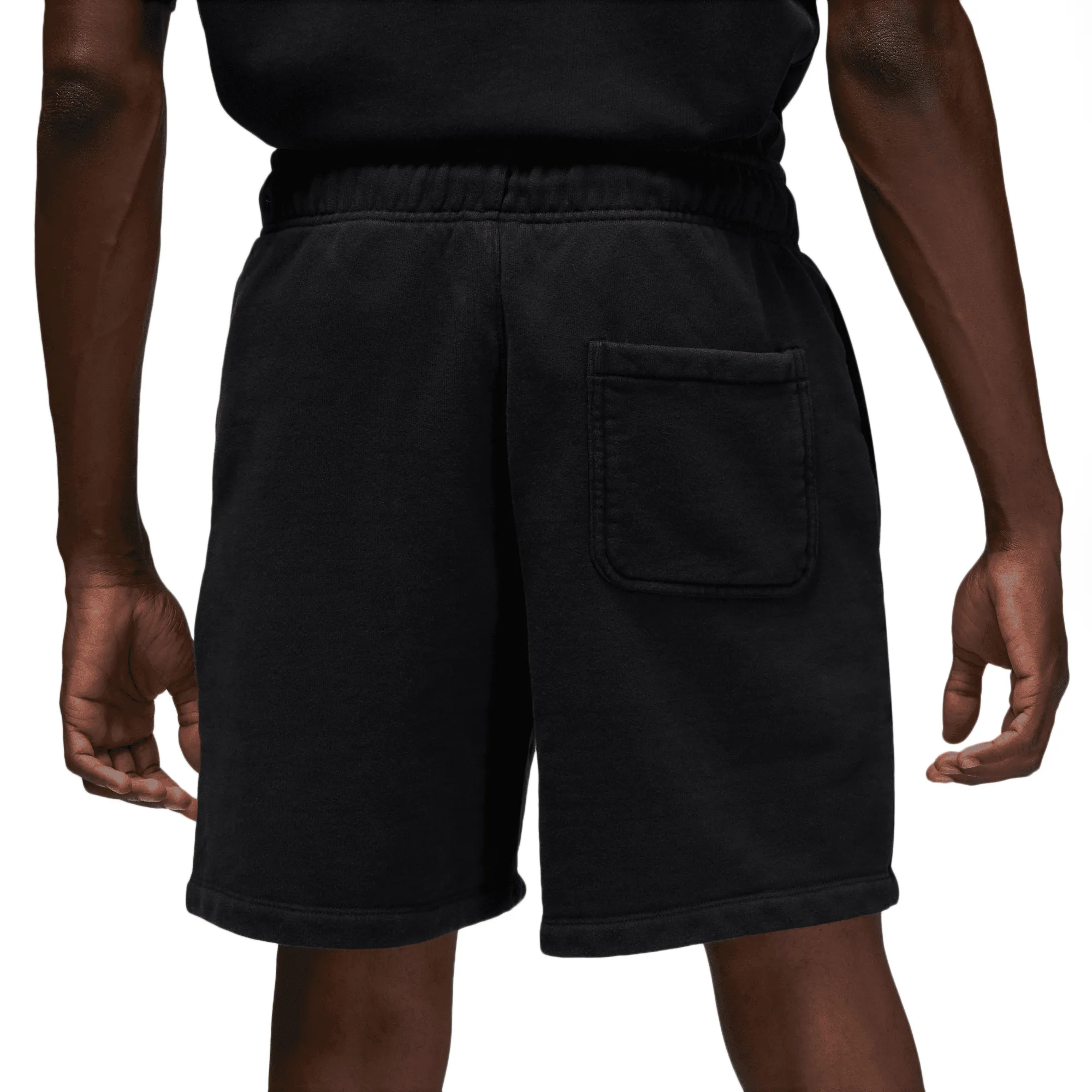Jordan Air Jordan Wordmark Fleece Shorts Black/Red DV6467-010