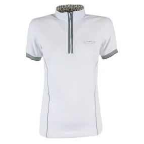 LADIES SHOW POLO SHIRT BY ANIMO 16AMBREST-V41/BIASAL White sage green