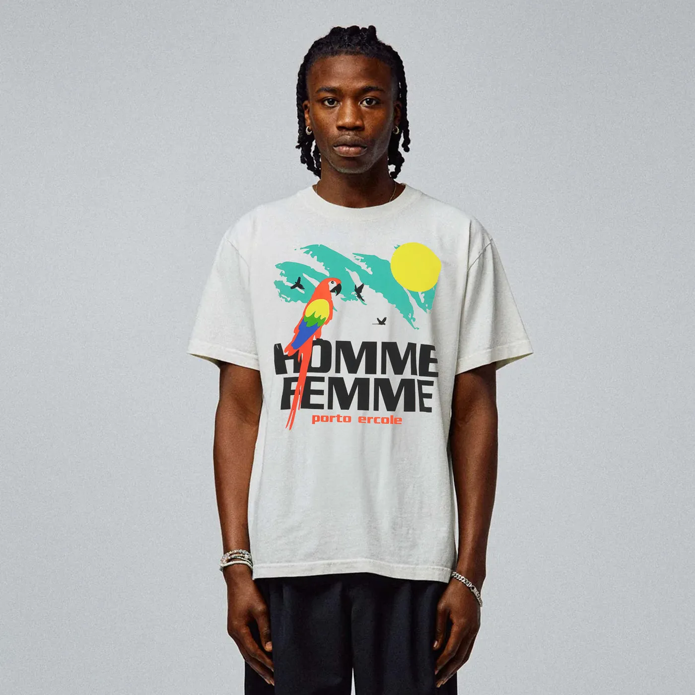 Parrot Tee Cream