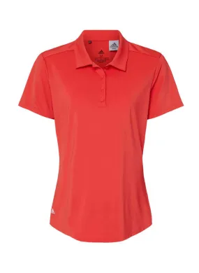 Real Coral Adidas Ultimate Solid Polo Women&#x27;s A515