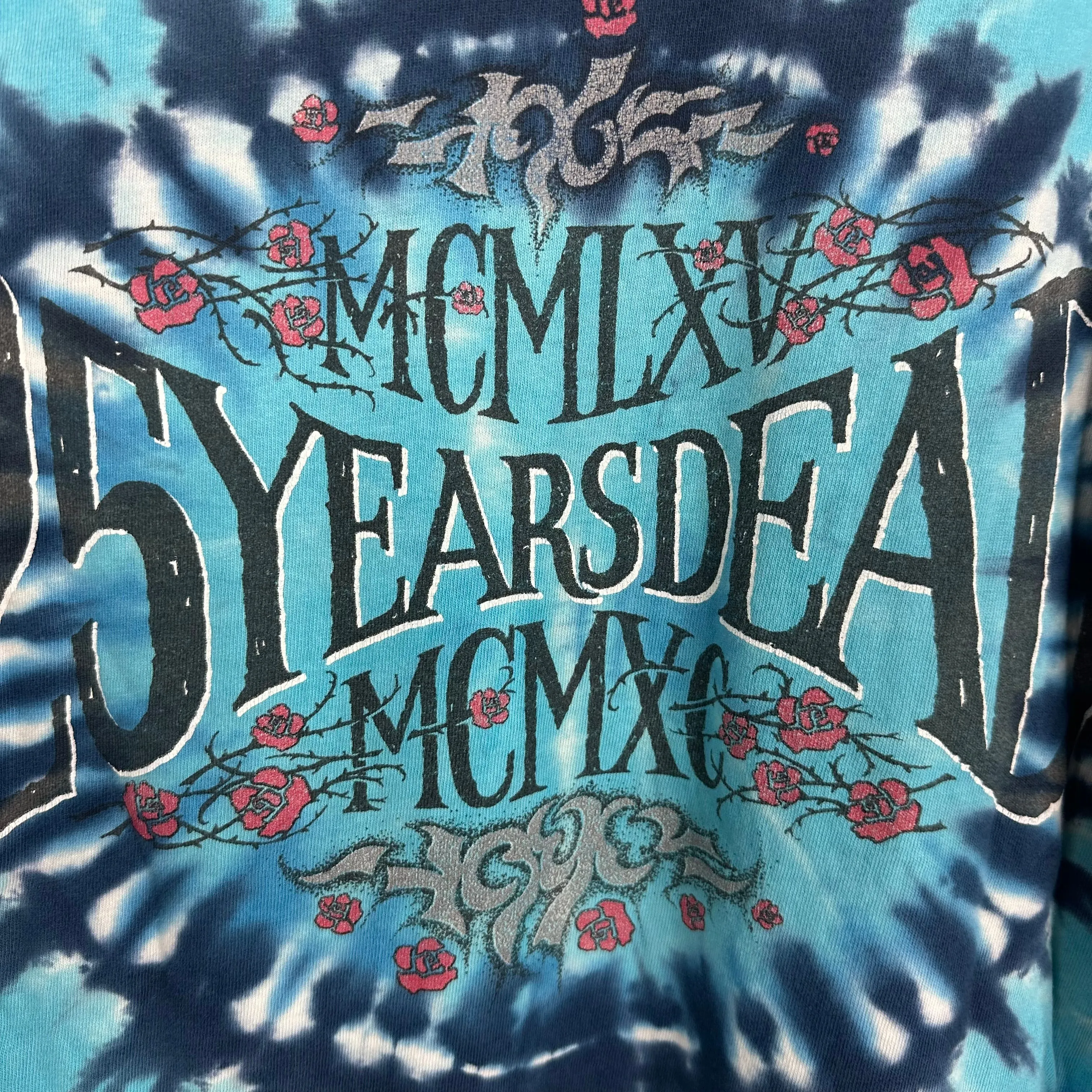 Vintage Grateful Dead 25 Year Anniversary Tye Dye T-shirt