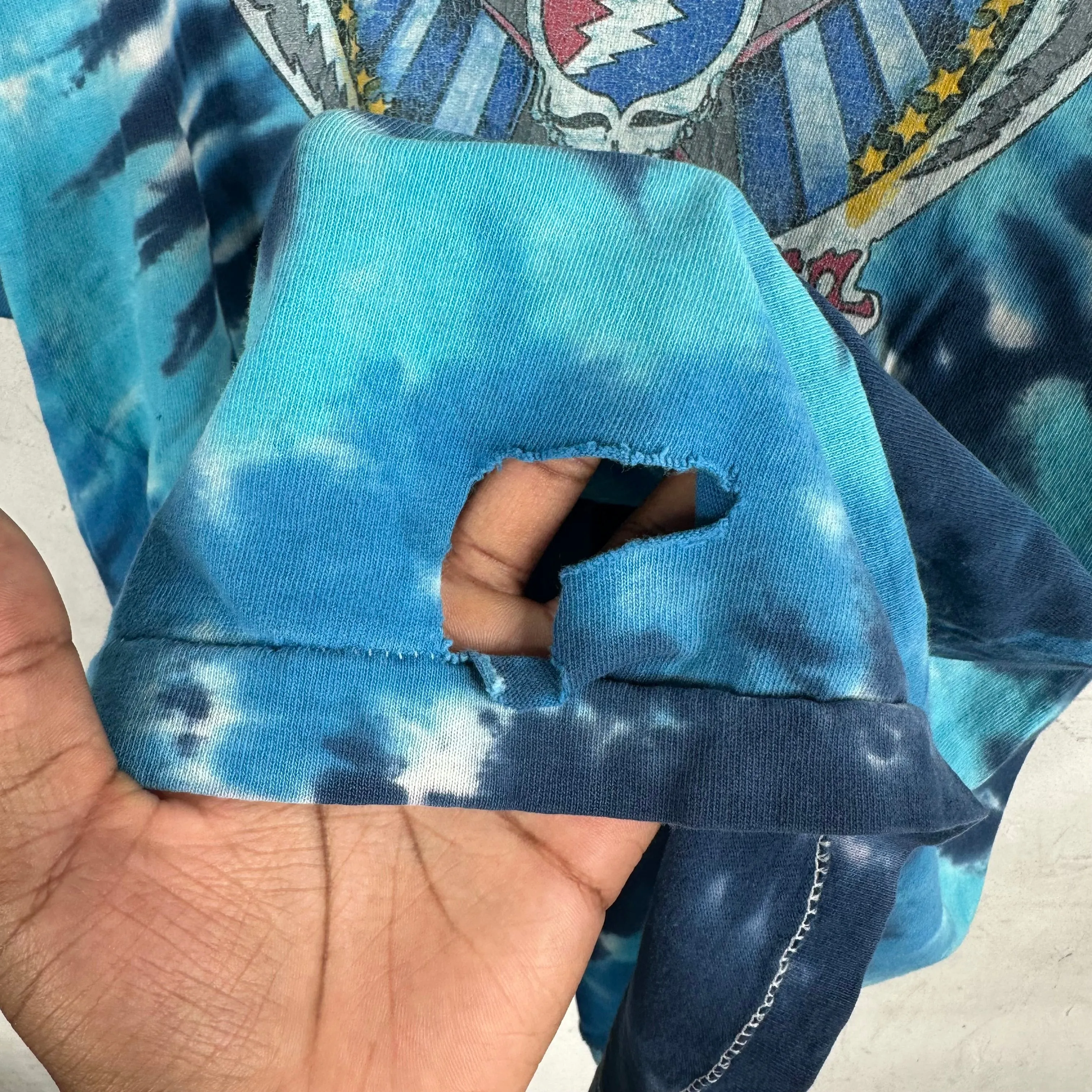 Vintage Grateful Dead 25 Year Anniversary Tye Dye T-shirt